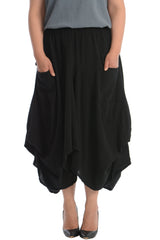 Maria de Guadalajara: Aliso Skirt in Black | KAQE