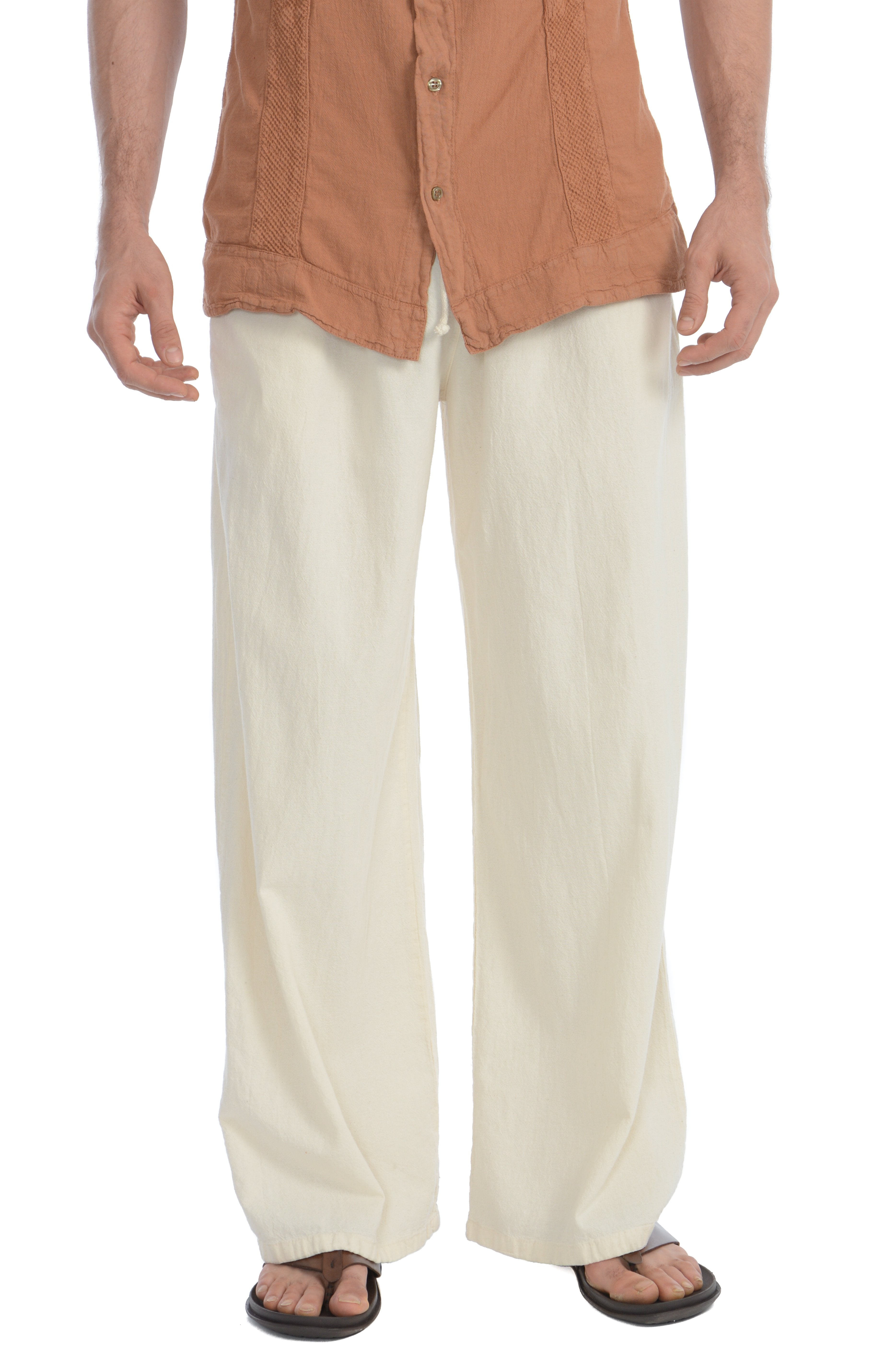 Maria de Guadalajara: Bay Pants in Pearl | KAQE