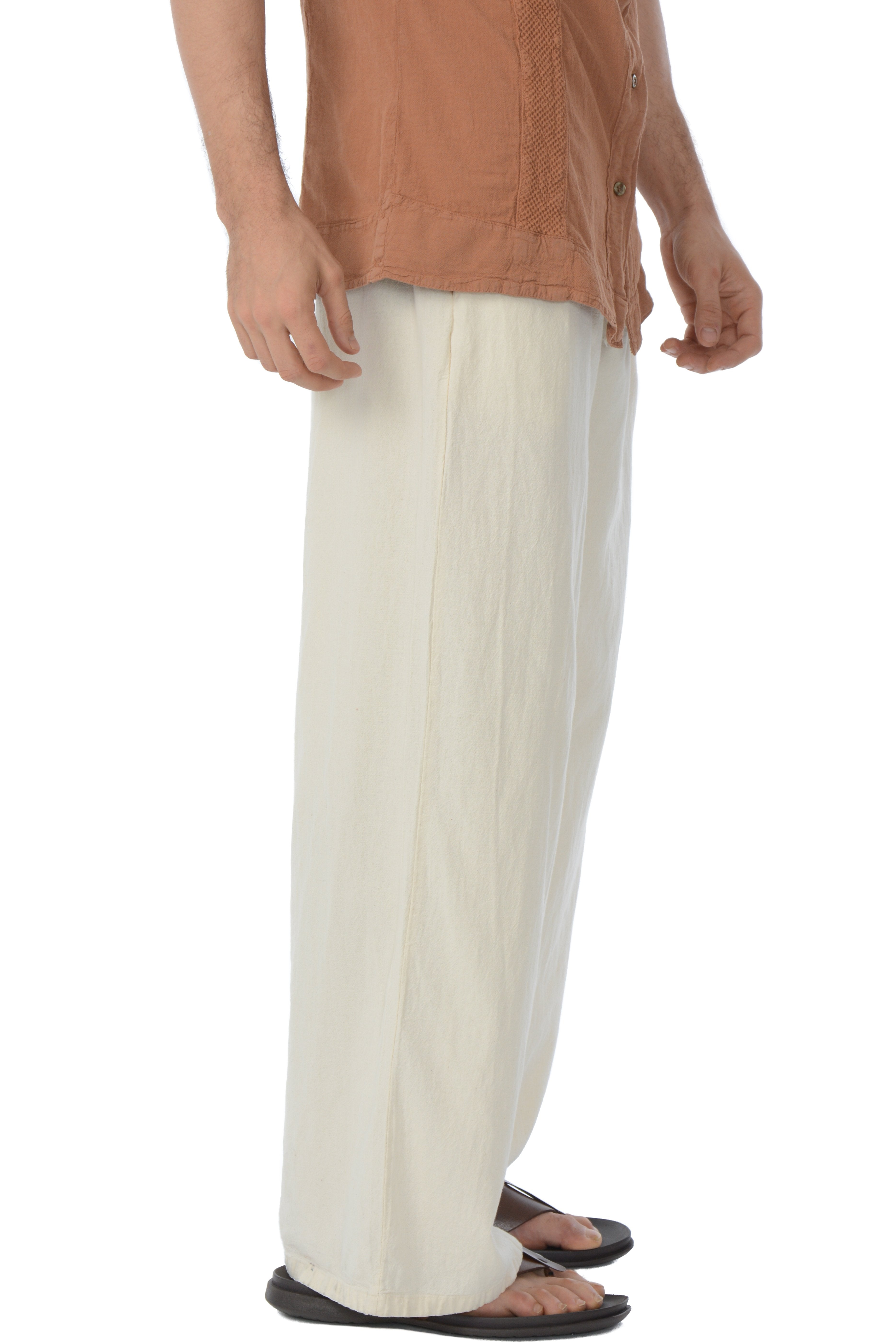 Maria de Guadalajara: Bay Pants in Pearl | KAQE