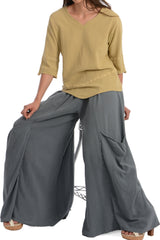 Maria de Guadalajara: Brizo Pants in Gray | KAQE