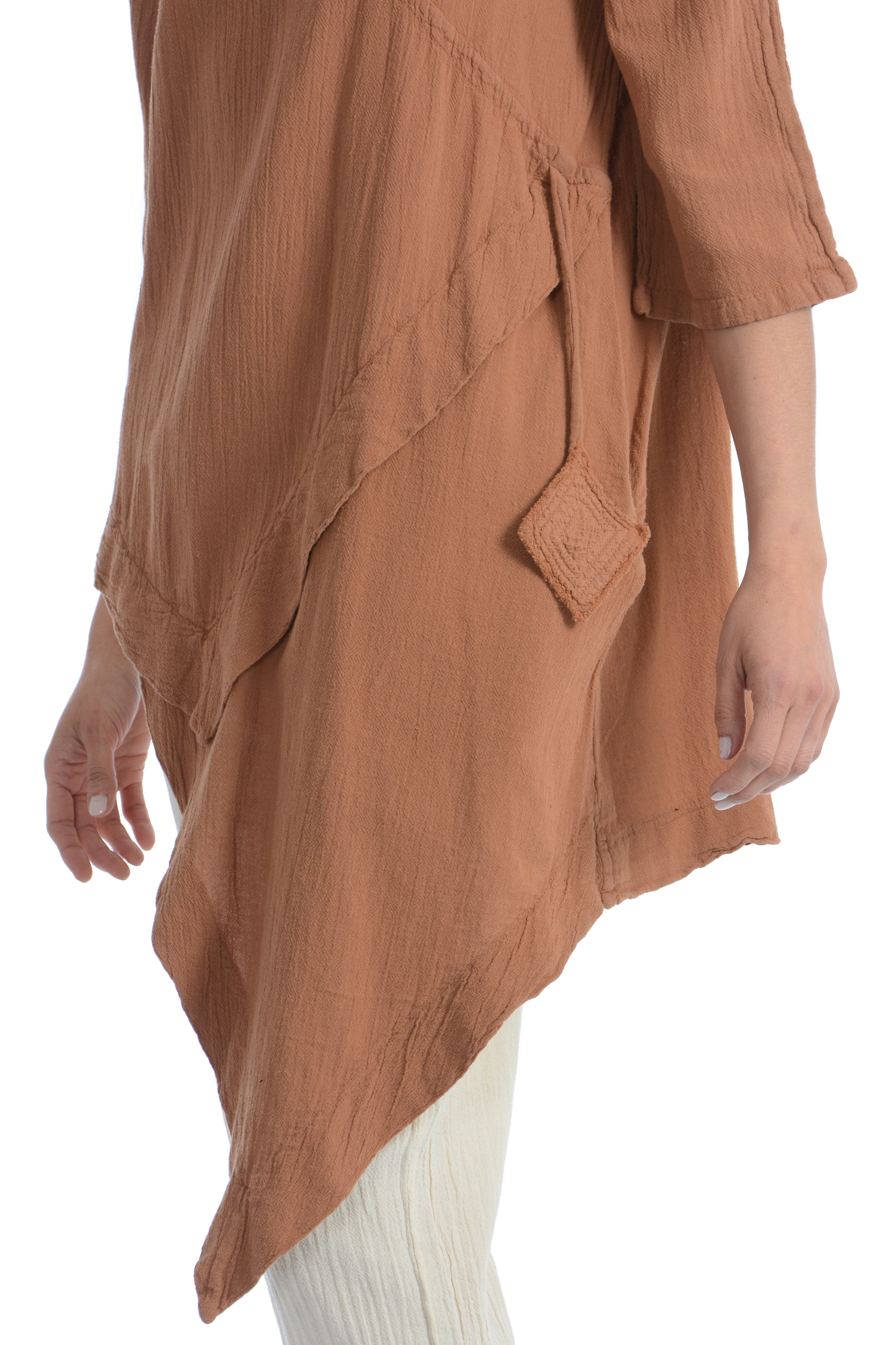 Maria de Guadalajara: Cliff Blouse in Cinnamon | KAQE