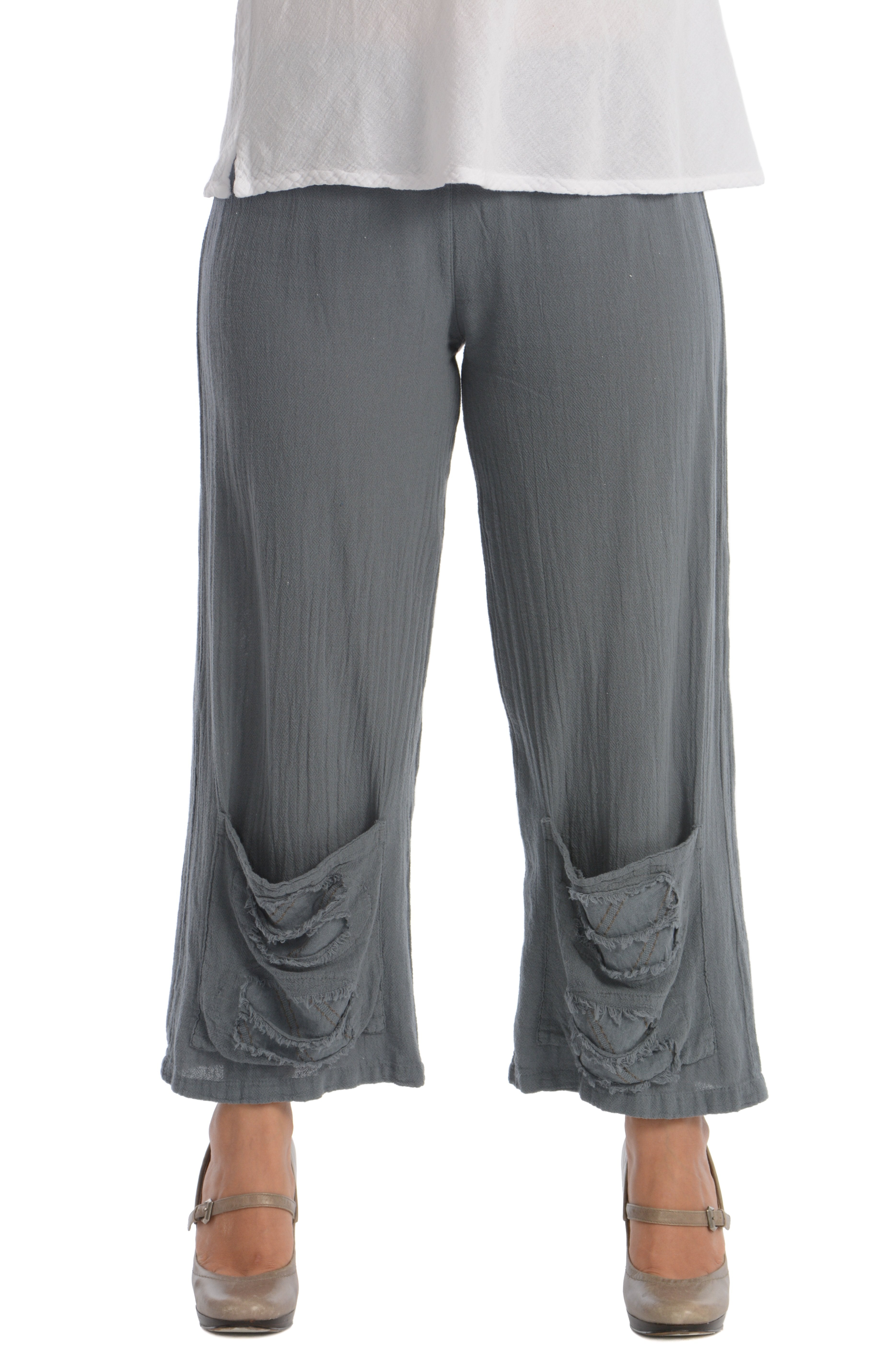 Maria de Guadalajara: Cod Pants in Gray | KAQE