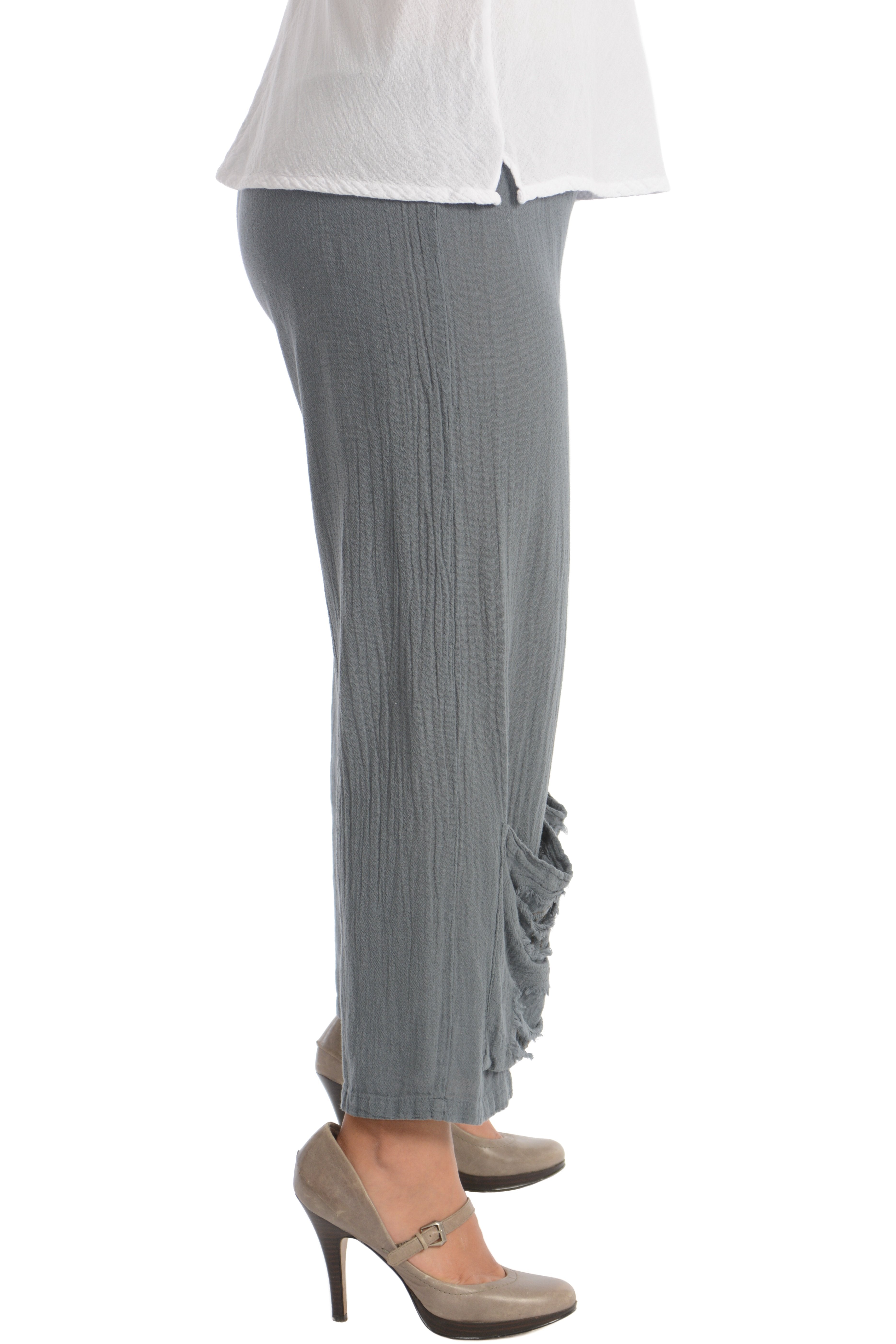 Maria de Guadalajara: Cod Pants in Gray | KAQE