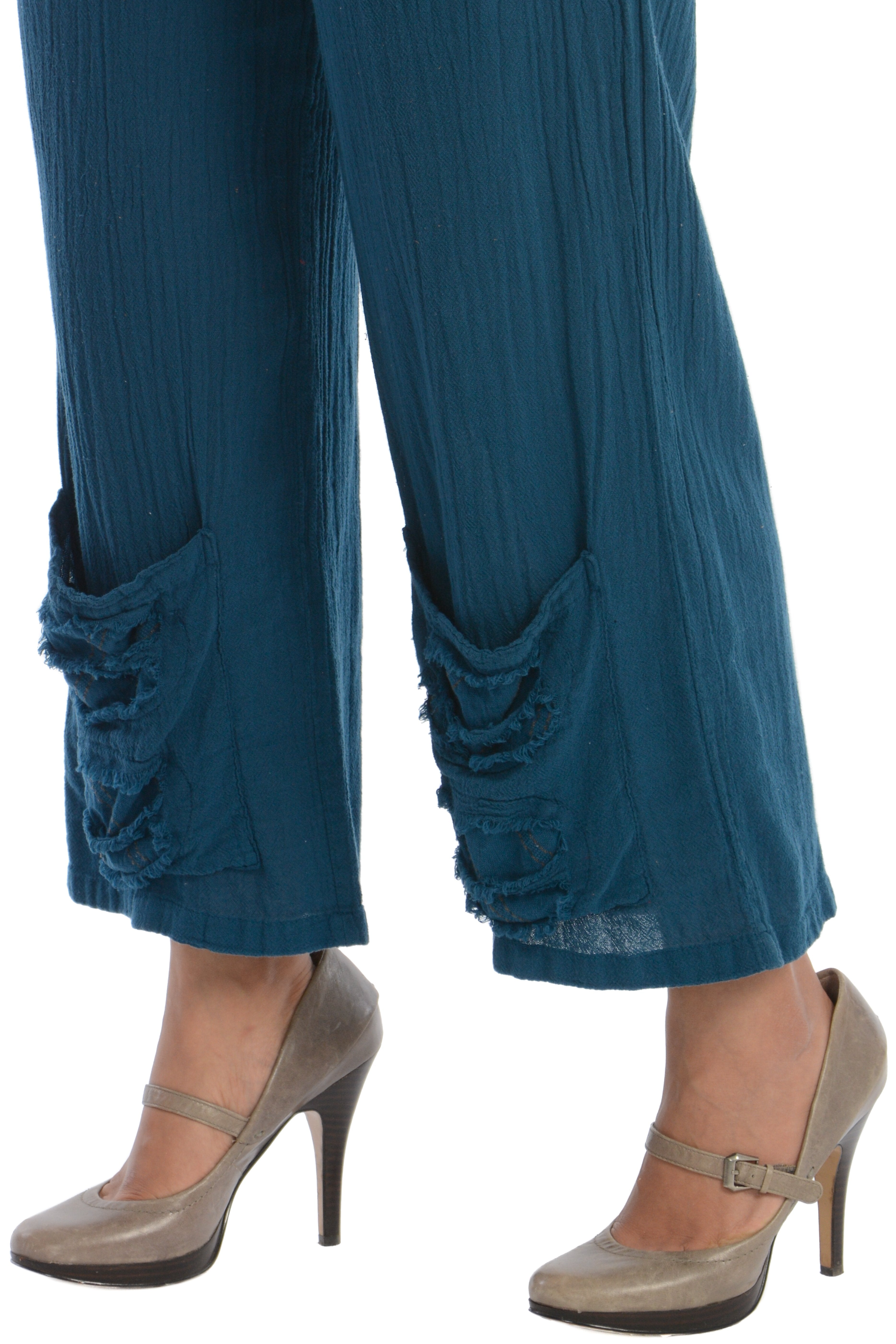 Maria de Guadalajara: Cod Pants in Indigo Blue | KAQE