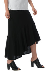 Maria de Guadalajara: Coralia Skirt in Black | KAQE