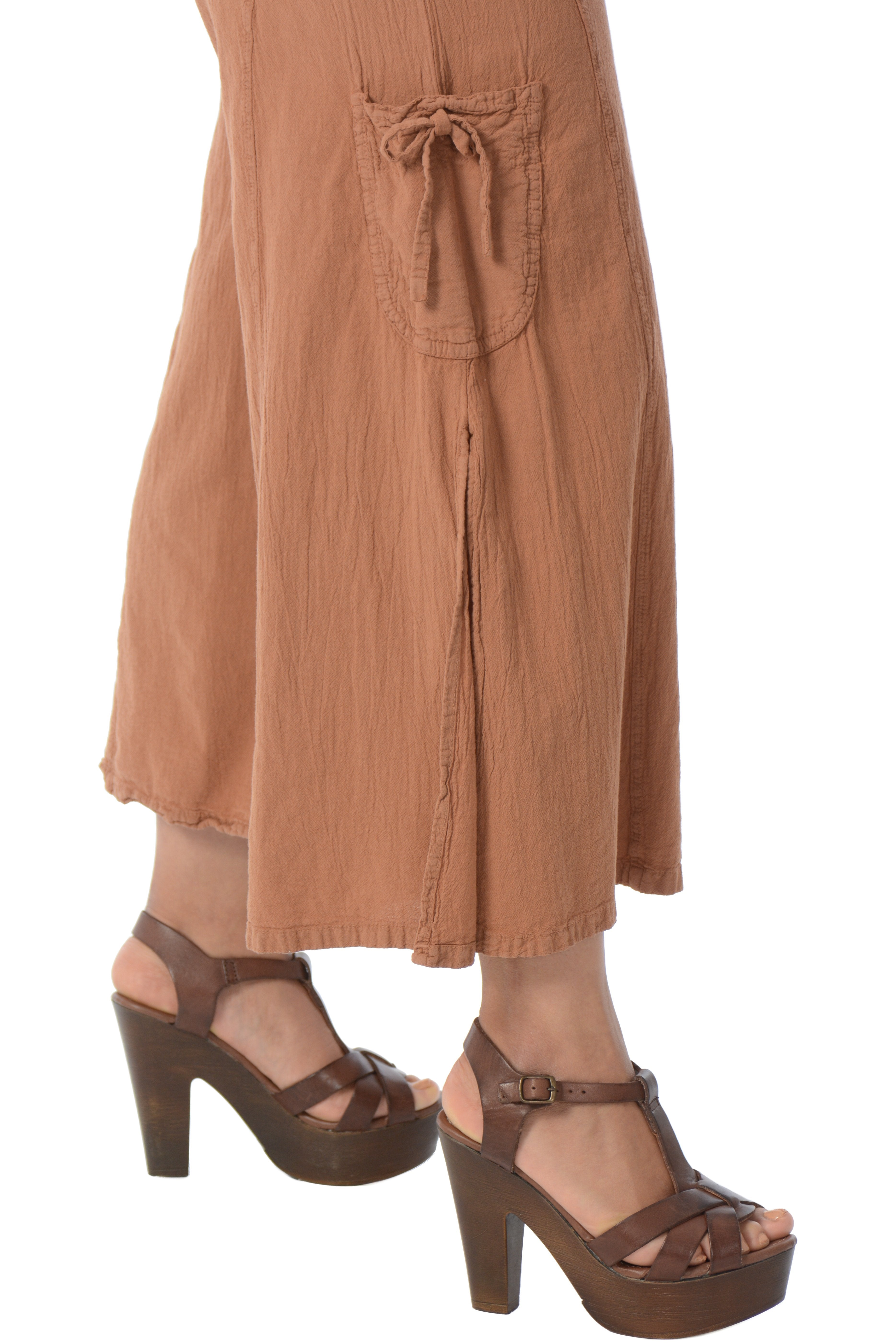 Maria de Guadalajara: Cristal Pants in Cinnamon | KAQE