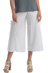 Maria de Guadalajara: Cristal Pants in White | KAQE