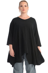 Maria de Guadalajara: Delta Blouse in Black | KAQE