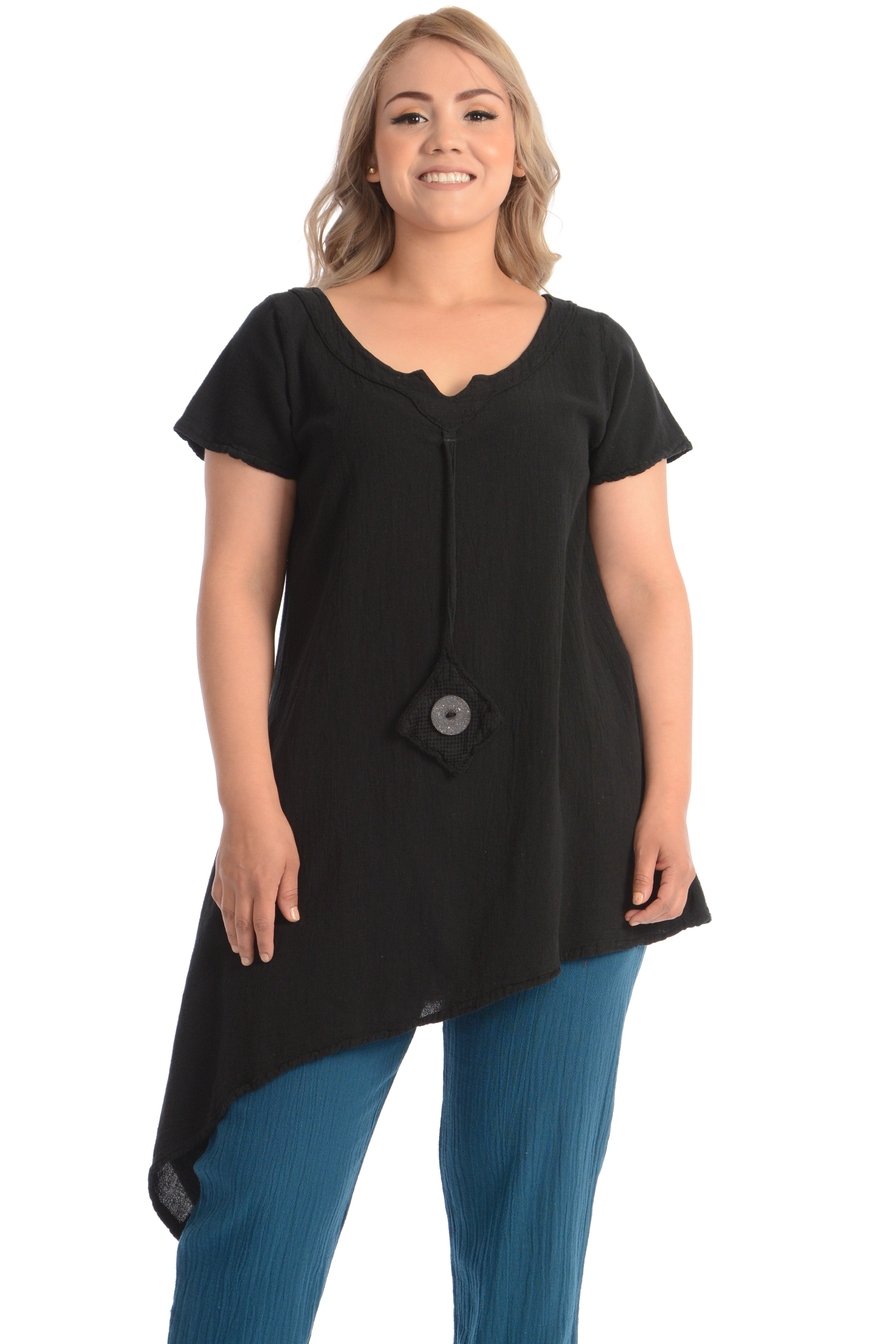 Maria de Guadalajara: Havana Blouse in Black | KAQE