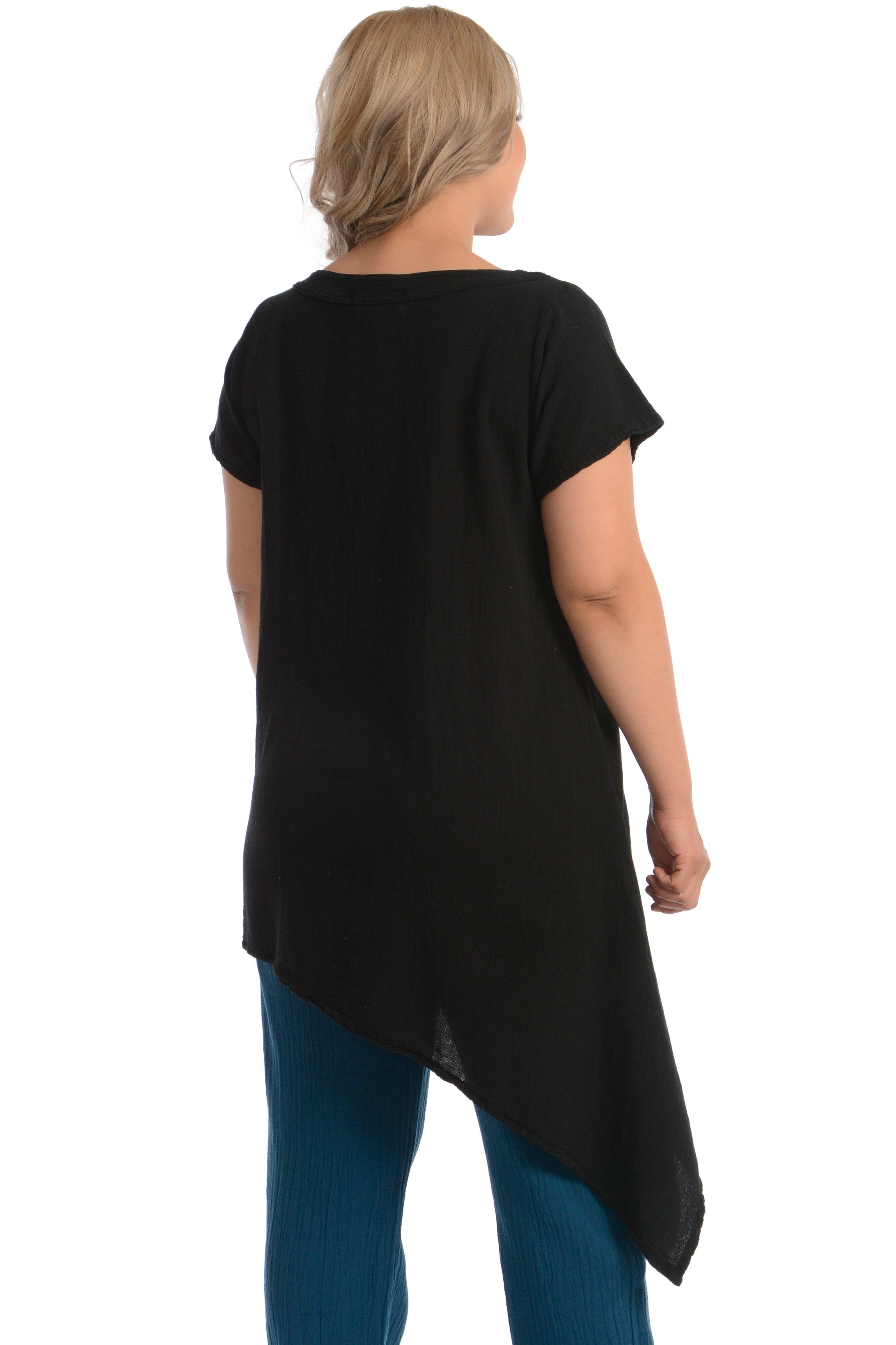 Maria de Guadalajara: Havana Blouse in Black | KAQE