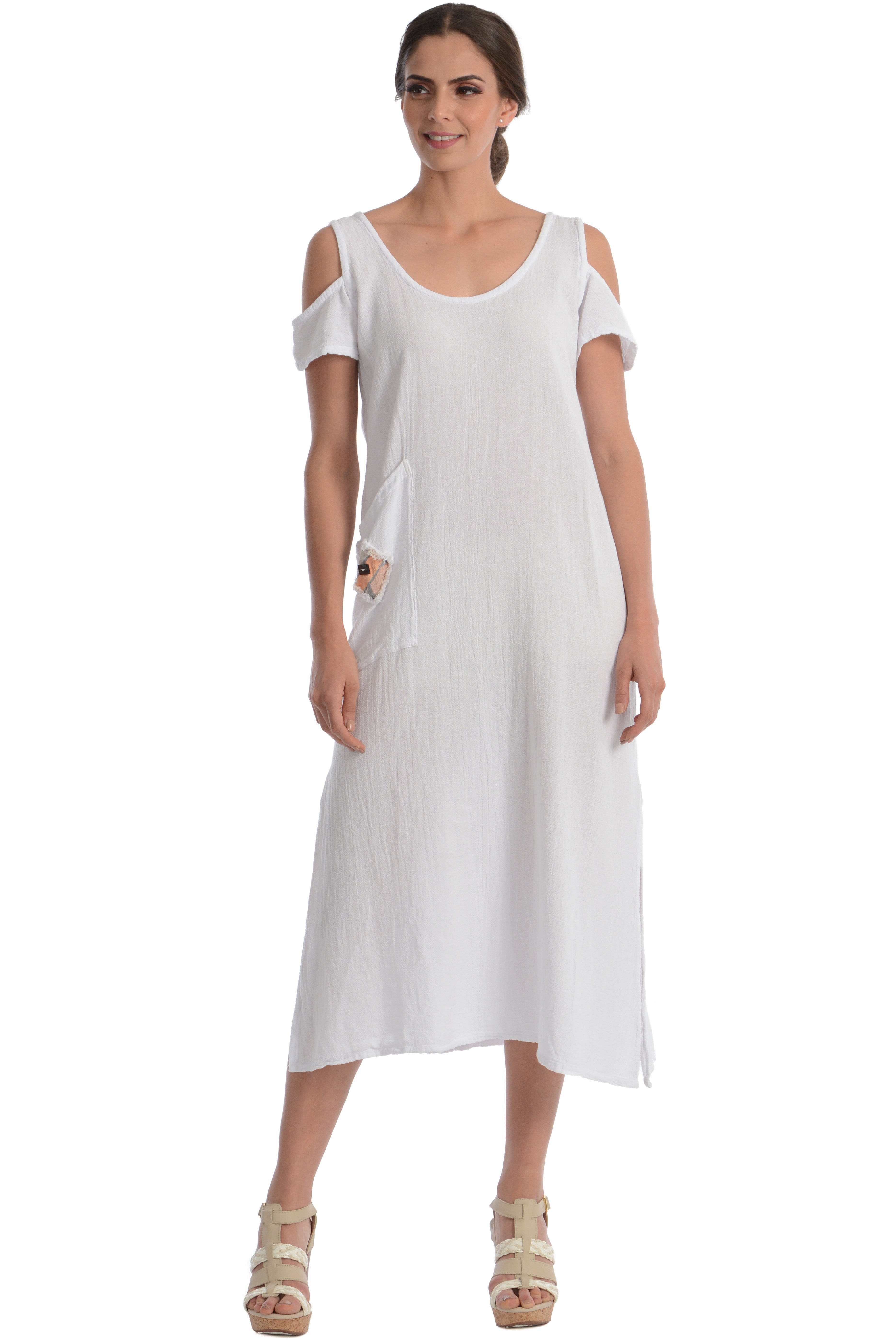 Maria de Guadalajara: Marina Dress in White | KAQE