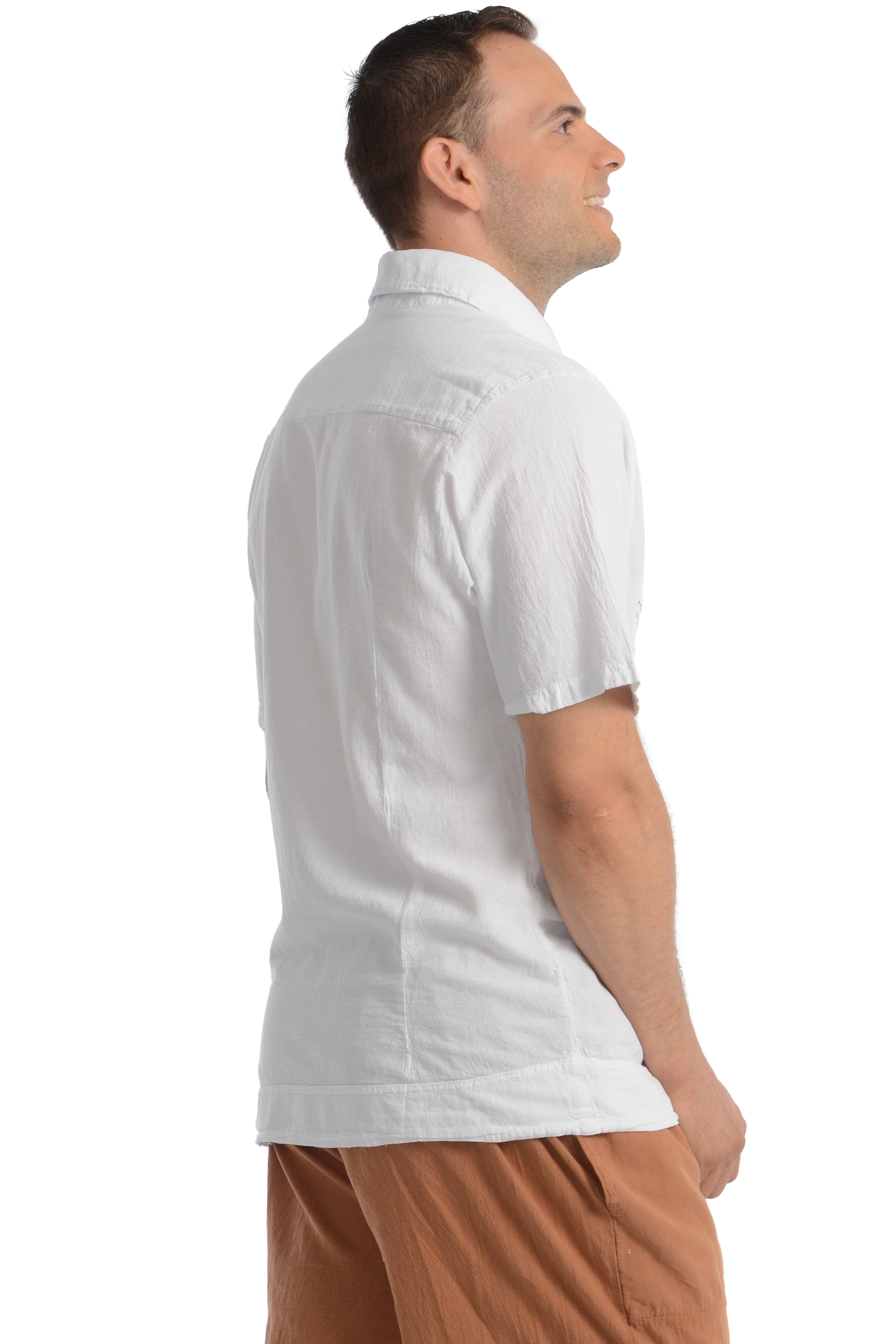 Maria de Guadalajara: Mele Shirt in White | KAQE