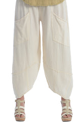 Maria de Guadalajara: Persia Pants in Pearl | KAQE