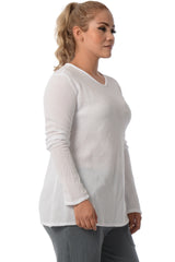 Maria de Guadalajara: Reef Blouse in White | KAQE