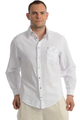 Maria de Guadalajara: Snapper Shirt in White | KAQE