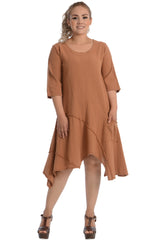 Maria de Guadalajara: Tango Dress in Cinnamon | KAQE